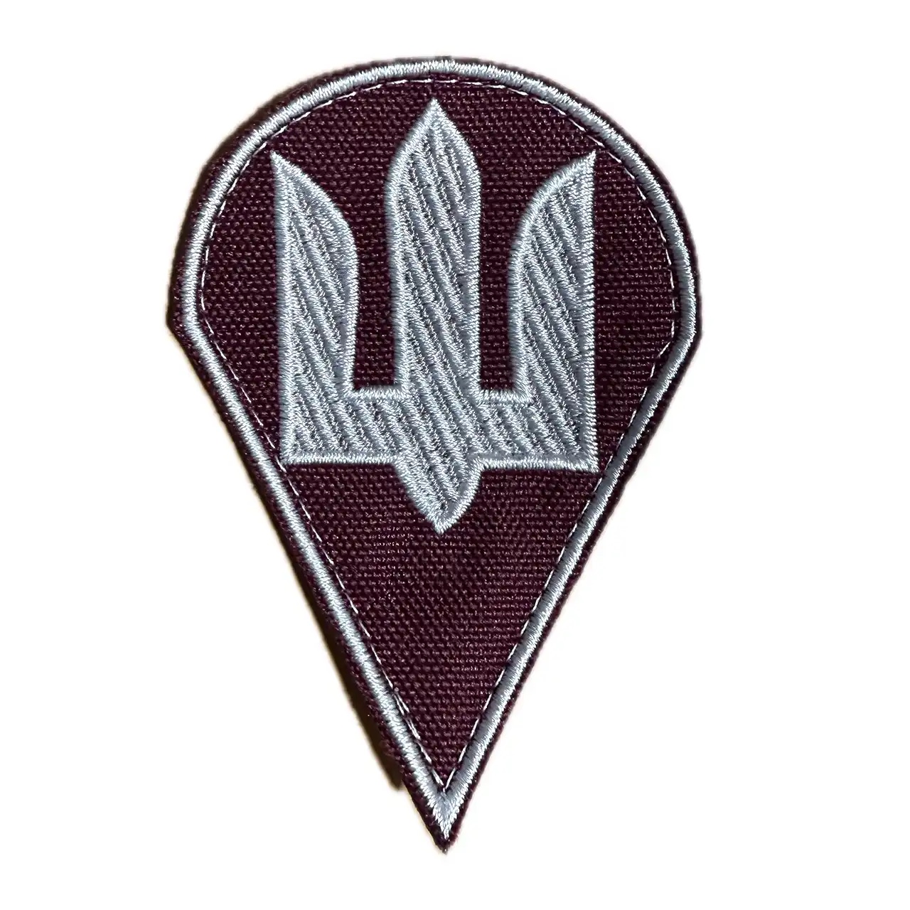 Шеврон "Крапля (зелено-білий)" Шеврон "Крапля (зелено-білий)"