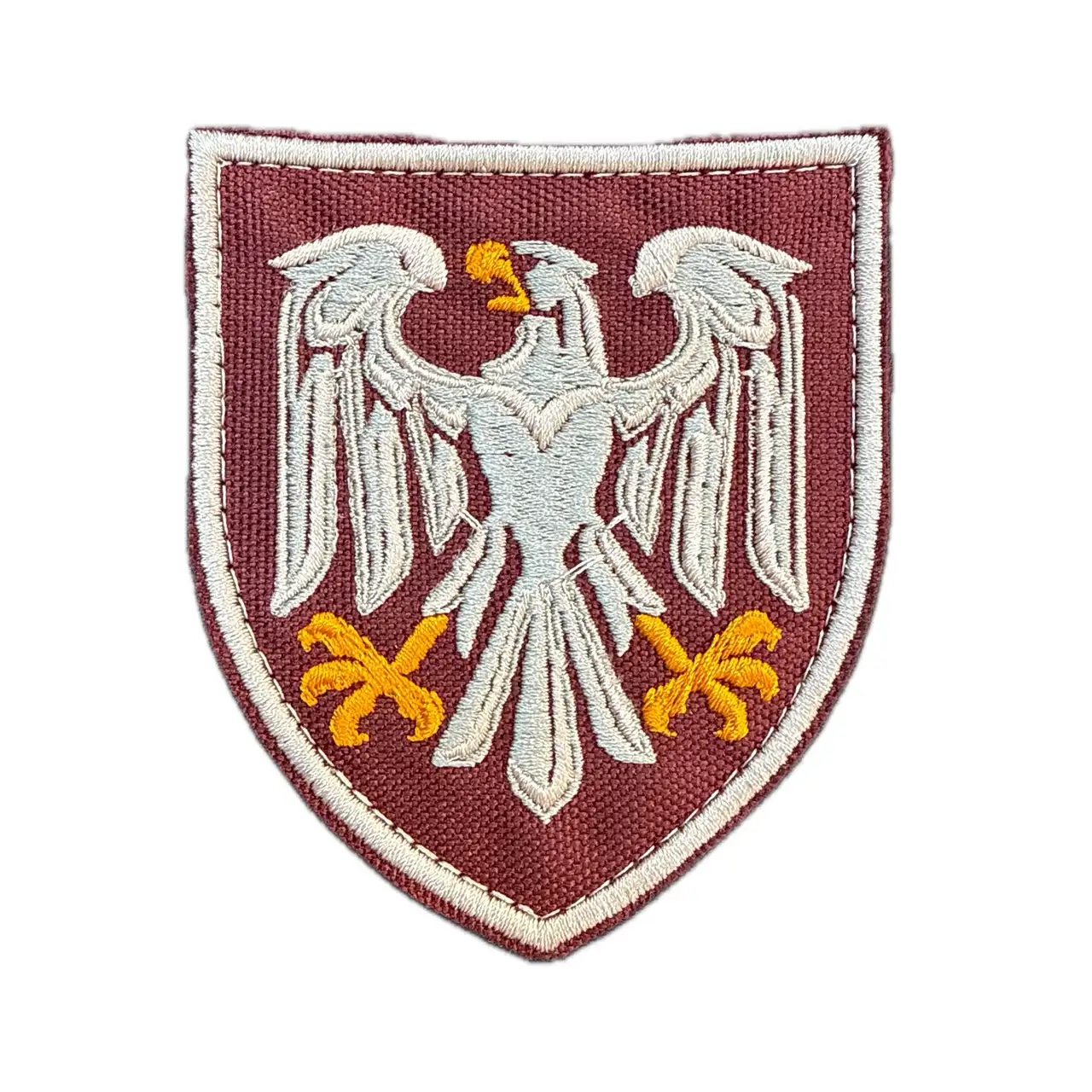 Шеврон "82-га окрема десантно-штурмова Буковинська бригада" червоний Шеврон "82-га окрема десантно-штурмова Буковинська бригада" червоний